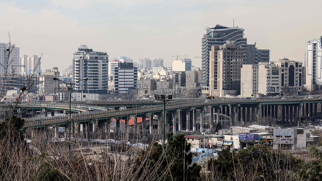 A view of a highway in Tehran, Iran, February 18, 2026. /VCG