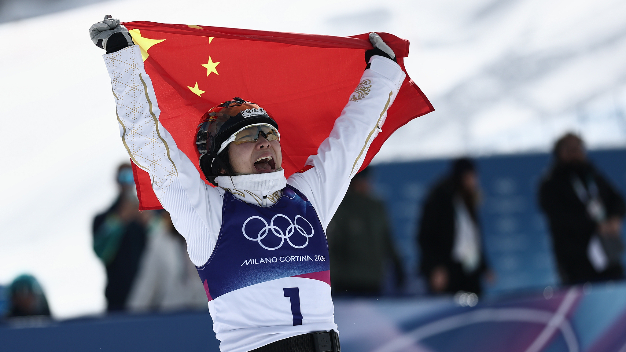 Xu Mengtao adds China's second gold medal at Milano Cortina 2026