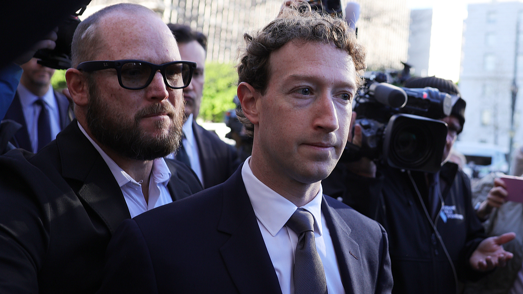 Meta CEO Mark Zuckerberg arrives for a landmark trial over whether social media platforms deliberately harm children, Los Angeles, U.S., February 18, 2026. /VCG