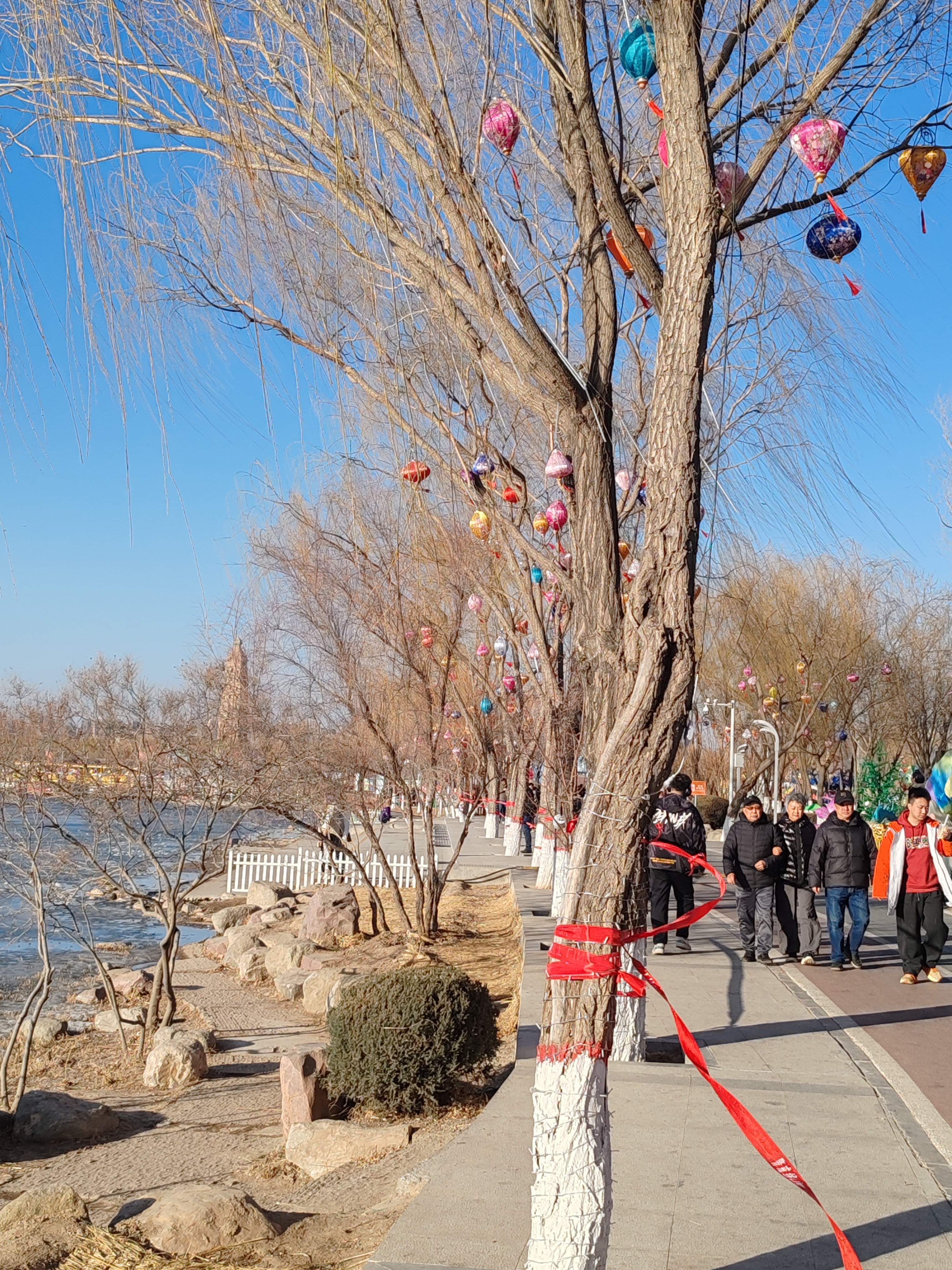 Spring Festival in Ningxia’s winter blue