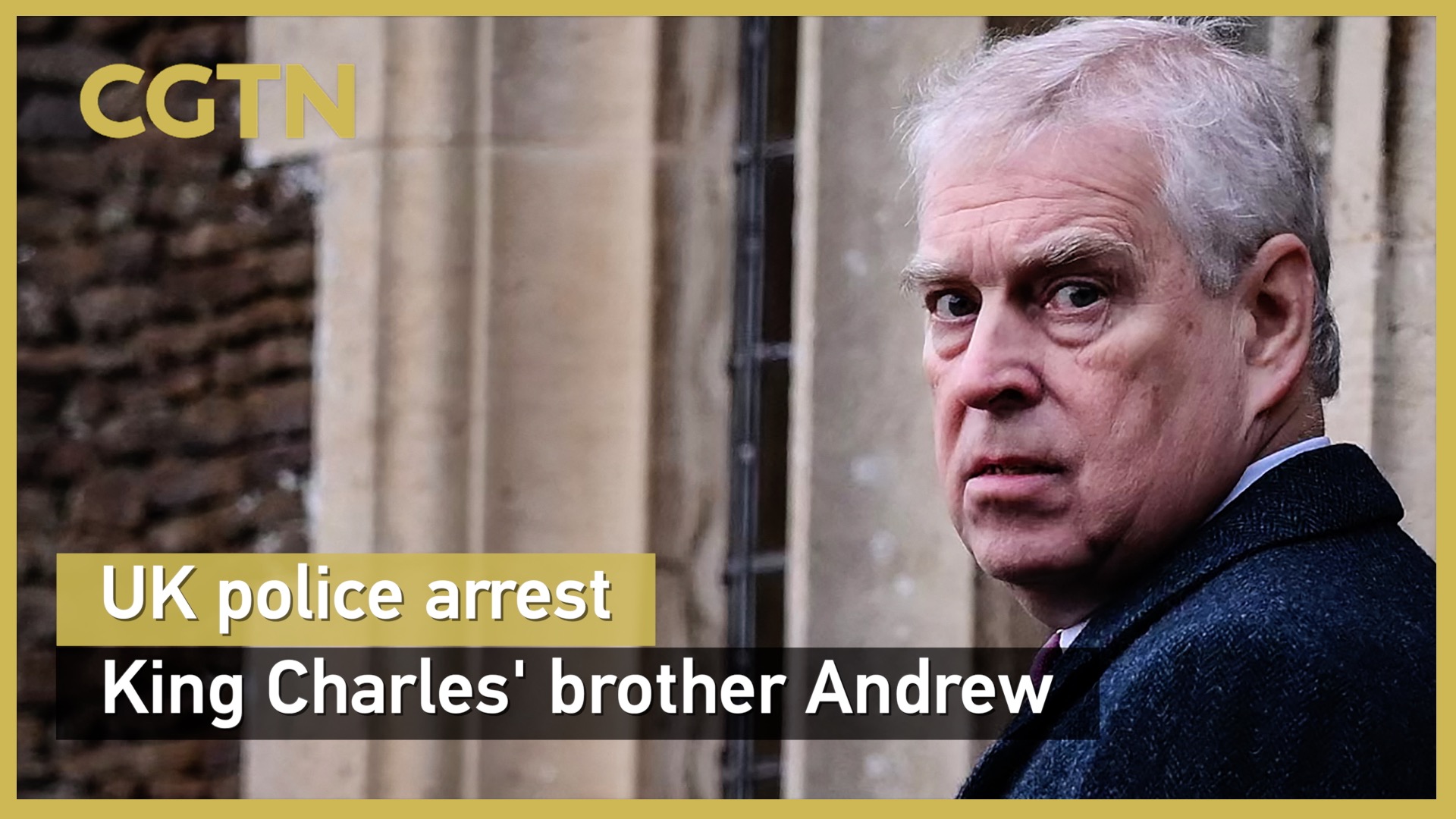 UK police arrest King Charles' brother Andrew