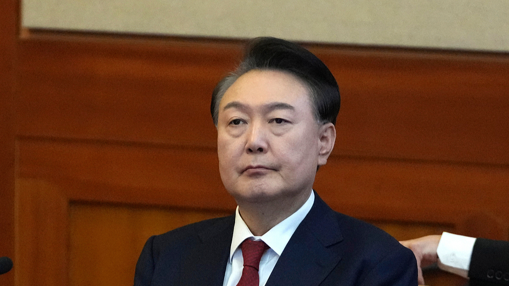 A file photo of South Korea's former President Yoon Suk-yeol. /VCG