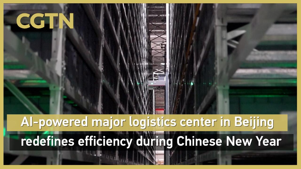 AI-powered major logistics center in Beijing redefines efficiency during Chinese New Year