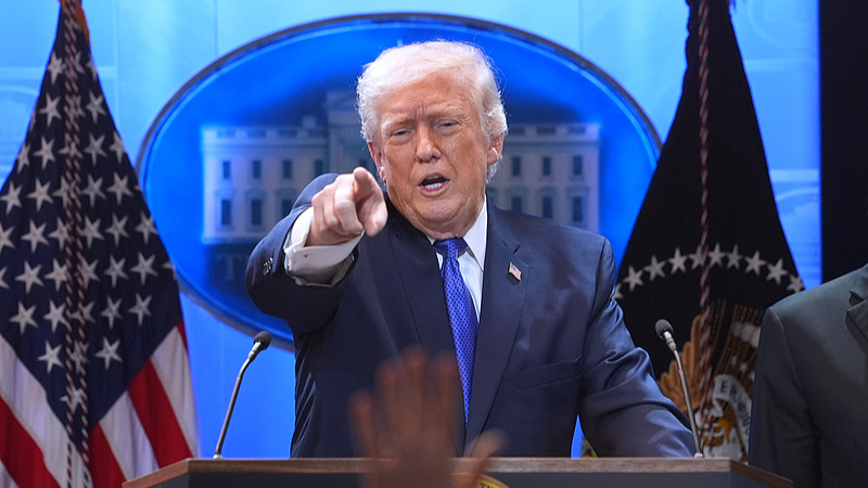 CGTN Poll: Over 90% respondents say Trump's tariff policy a failure