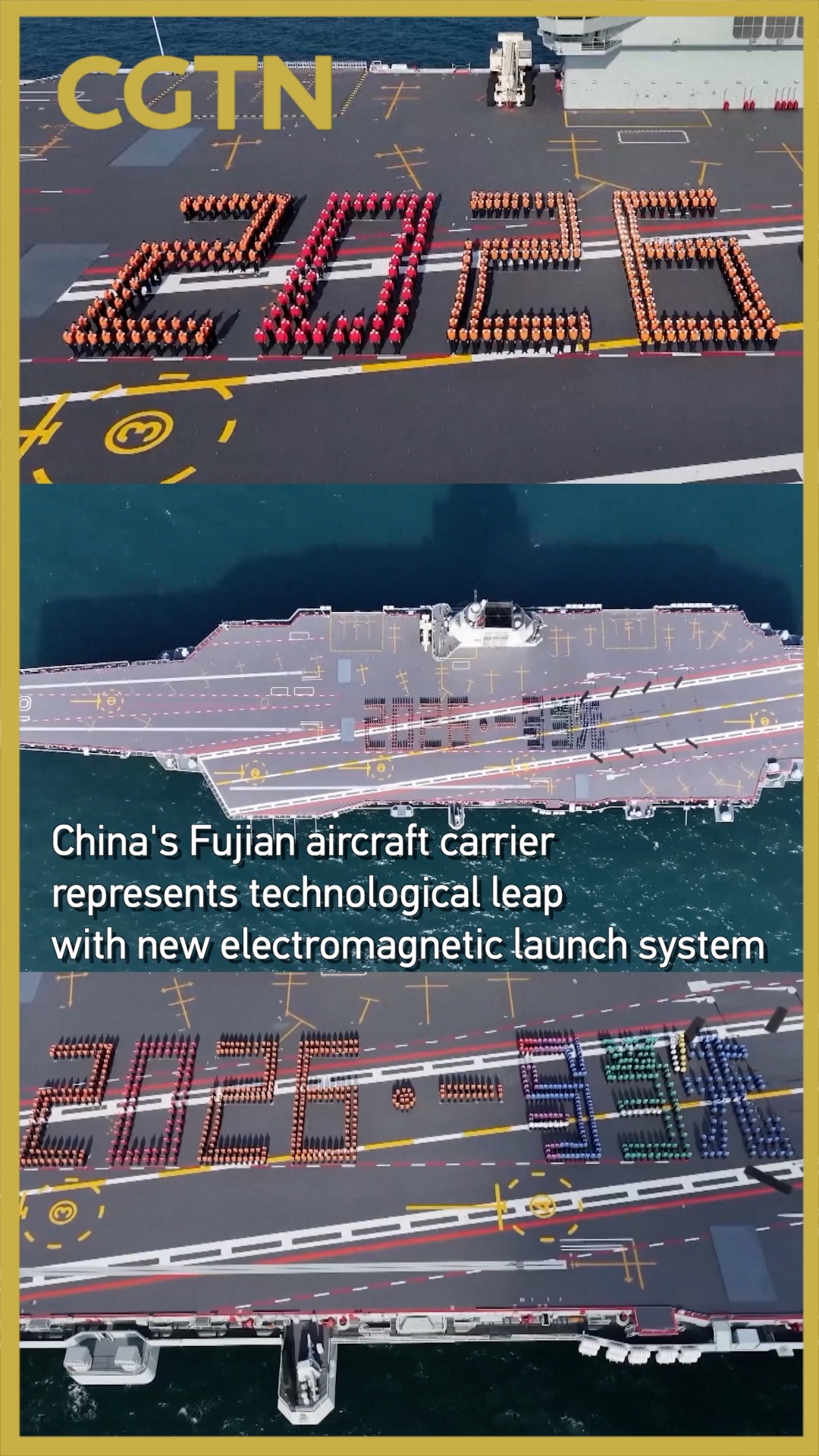 Fujian aircraft carrier: A tech leap with electromagnetic launch