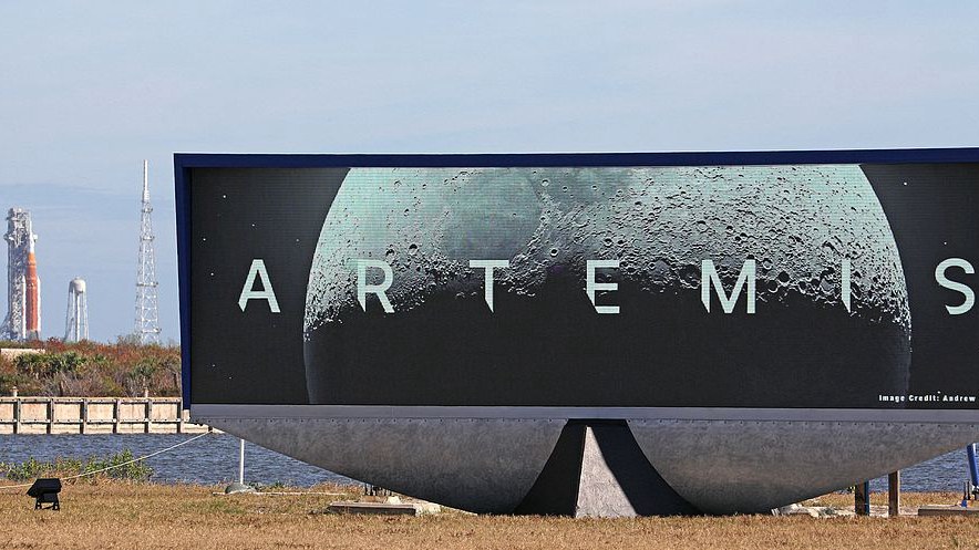 NASA's Artemis II SLS rocket and Orion spacecraft at Launch Pad 39B at Kennedy Space Center in Cape Canaveral, Florida, February 20, 2026. /VCG