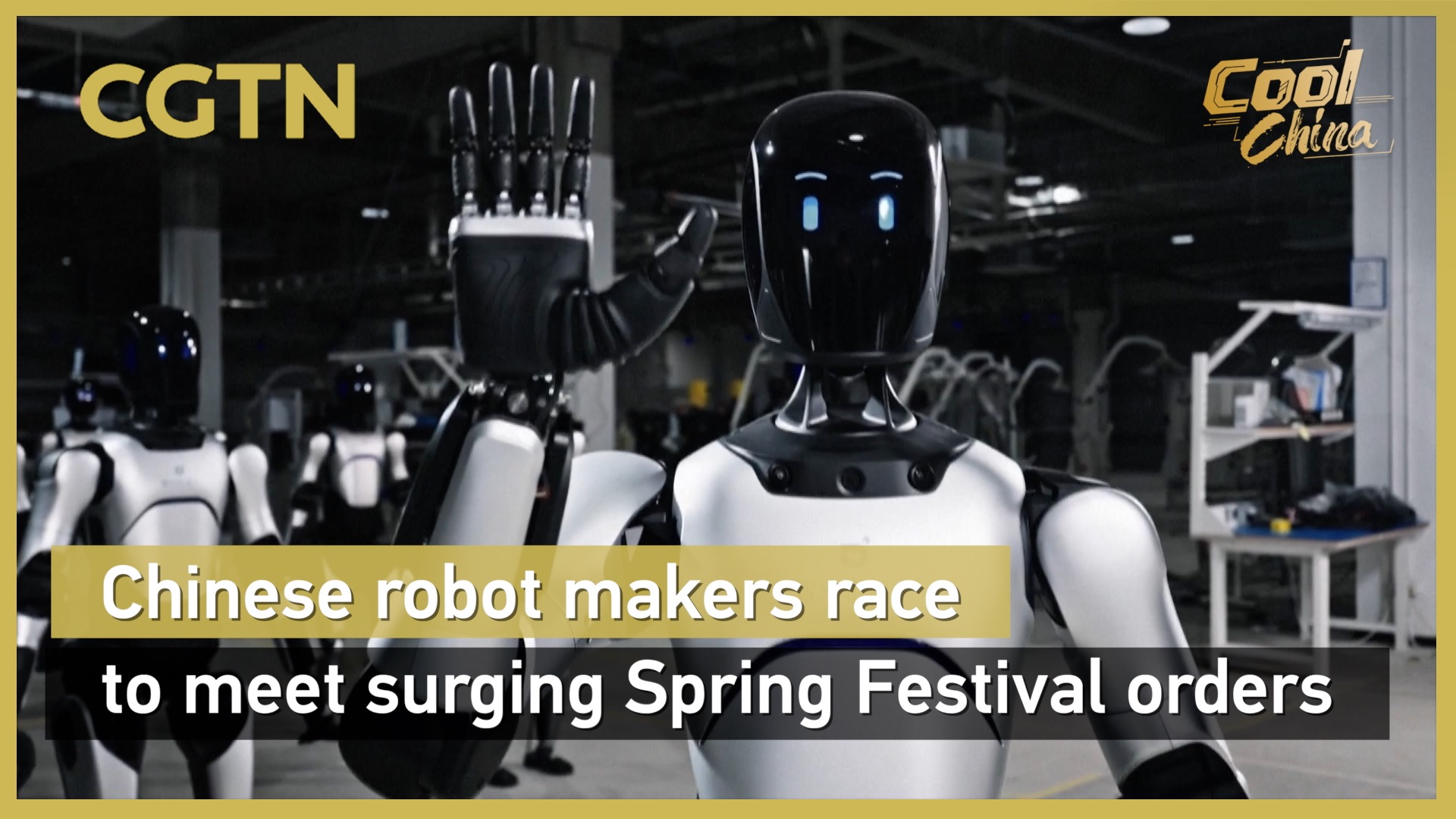 Chinese robot makers race to meet surging Spring Festival orders