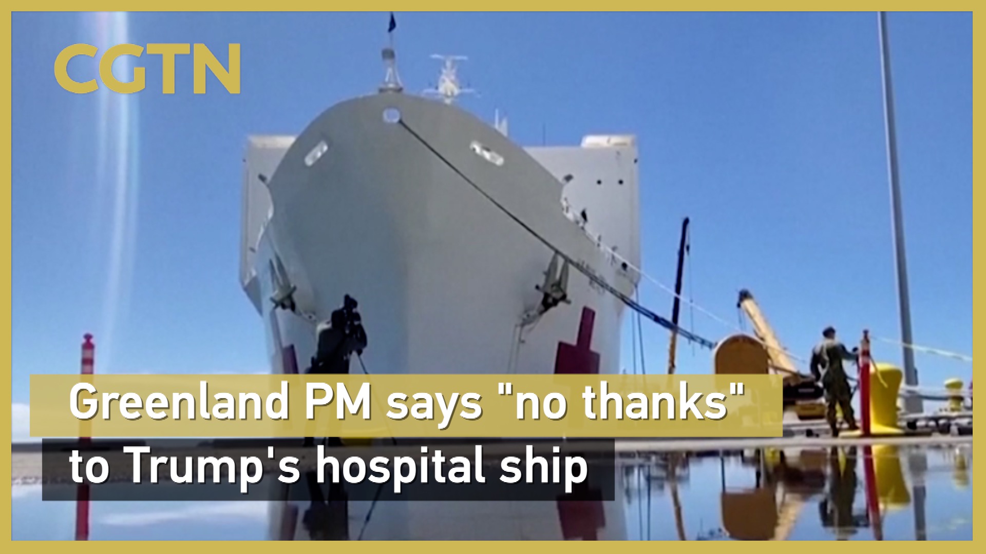 Greenland PM rejects Trump's hospital ship offer
