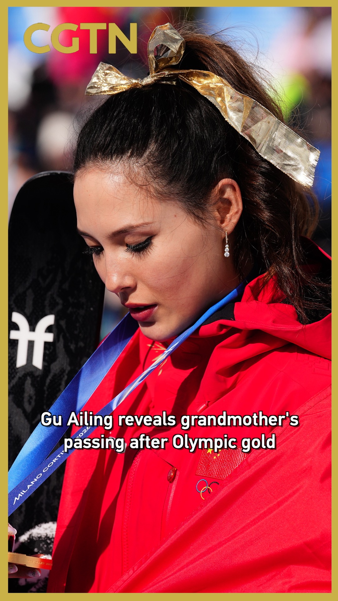 Gu Ailing reveals grandmother's passing after Olympic gold