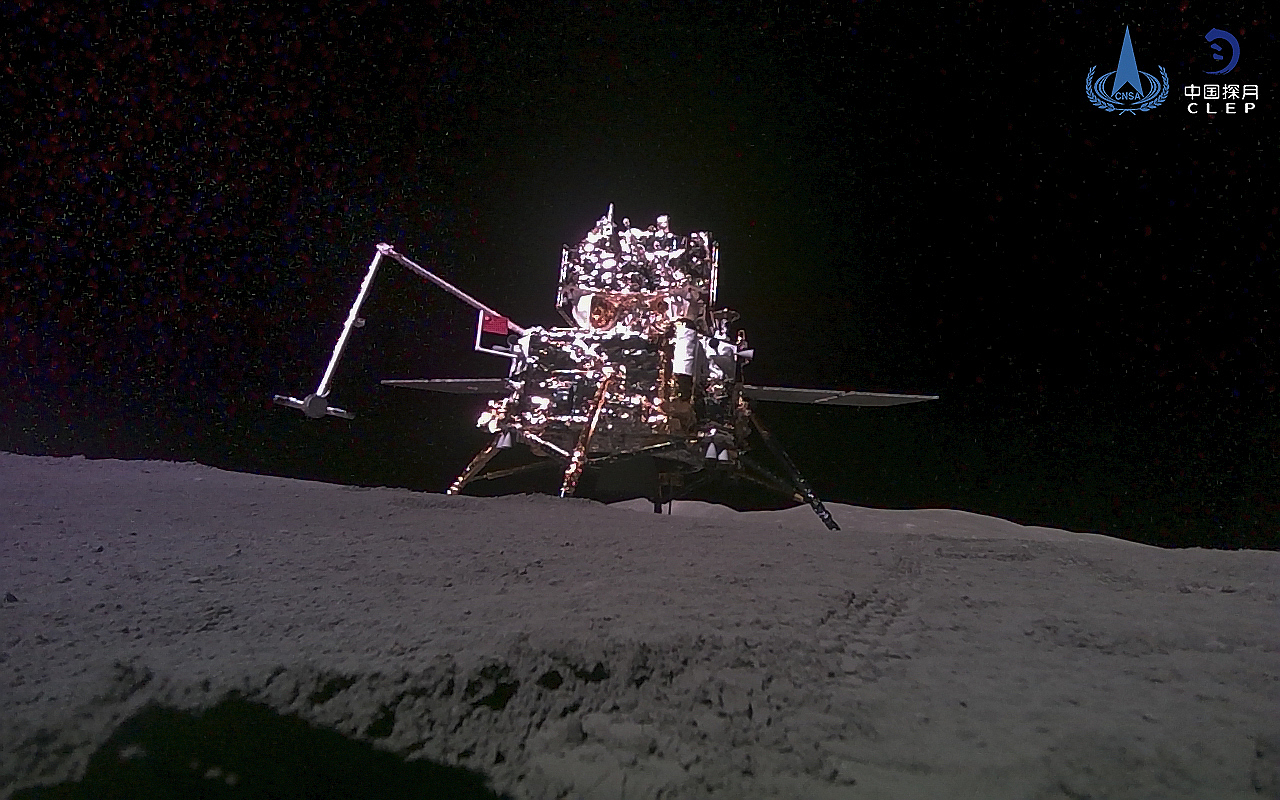 The Chang'e-6 lunar lander. /CNSA