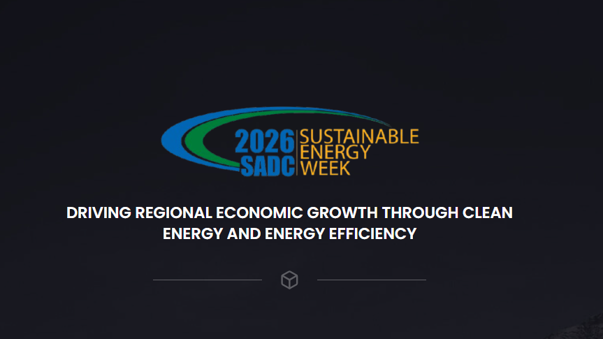 The logo and solgan for 2026 SADC Sustainable Energy Week. /SADCSEW