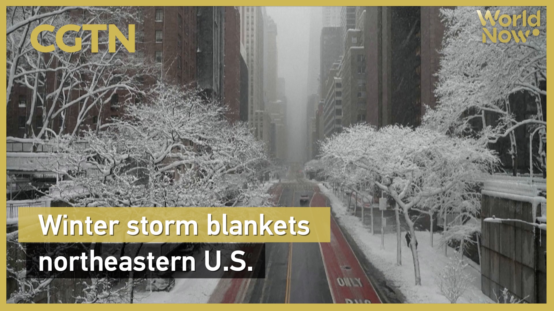 Winter storm blankets northeastern U.S.