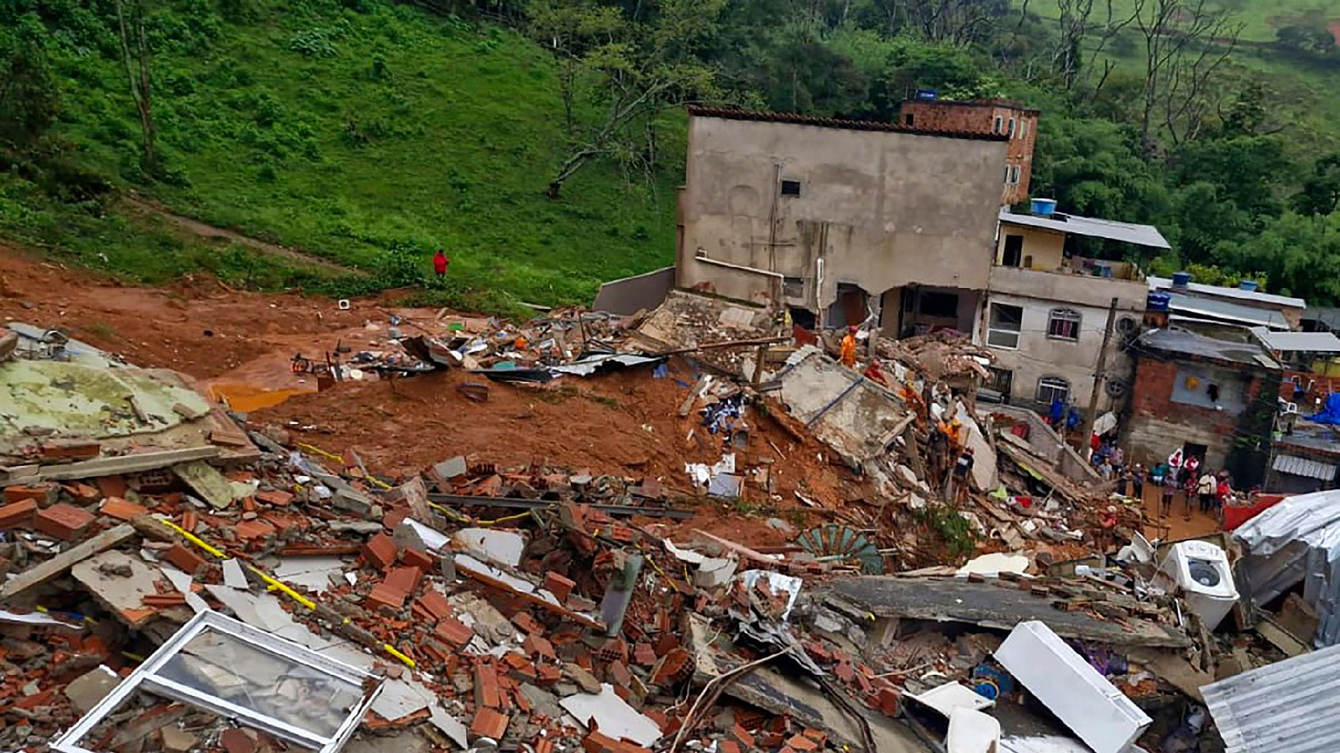 Death toll rises to 30 from heavy rains in southeast Brazil