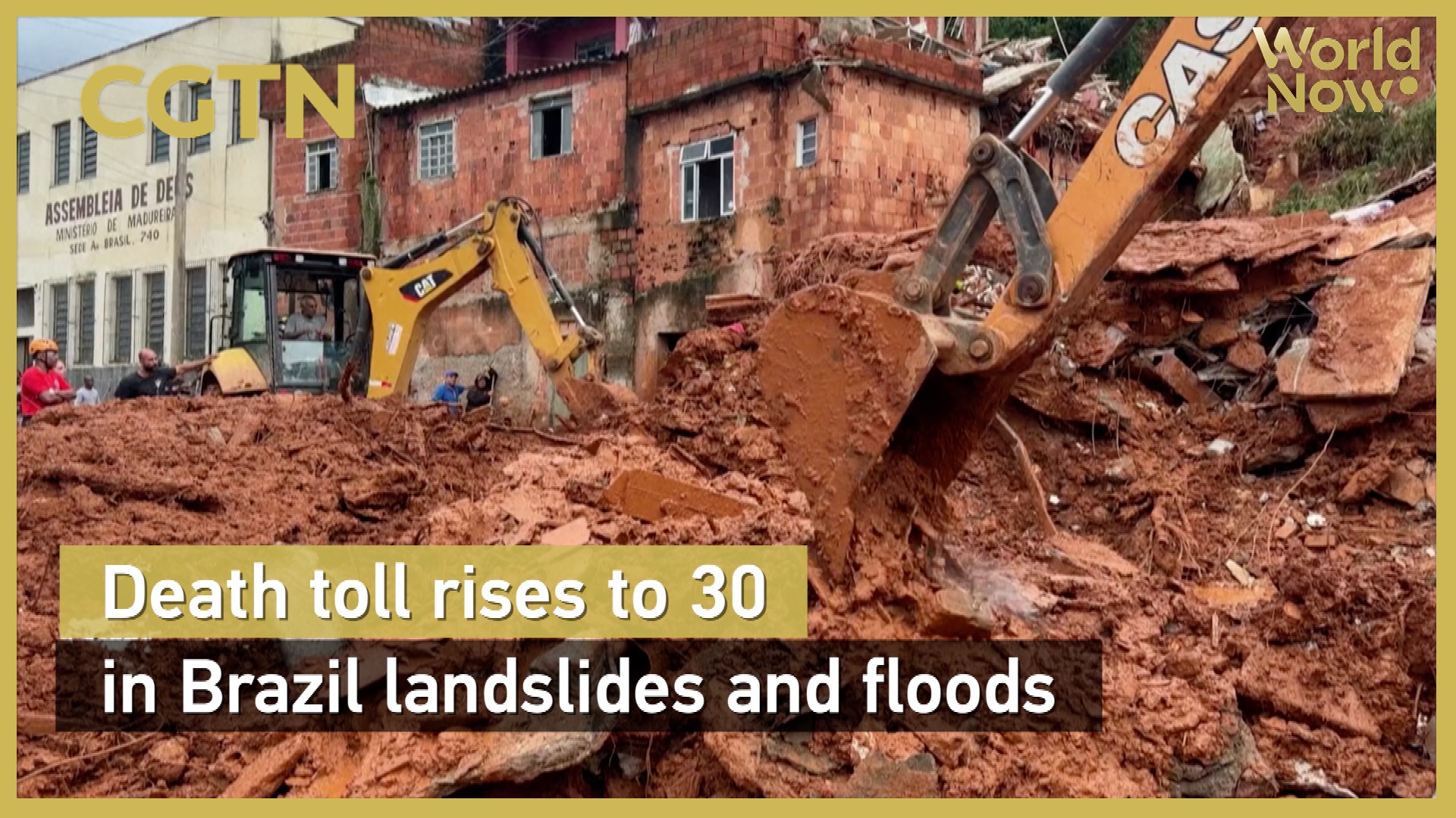 Death toll rises to 30 in Brazil landslides and floods