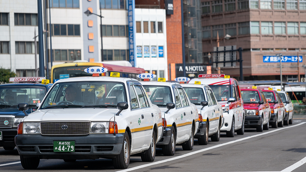 Taxis in Japan. /CFP