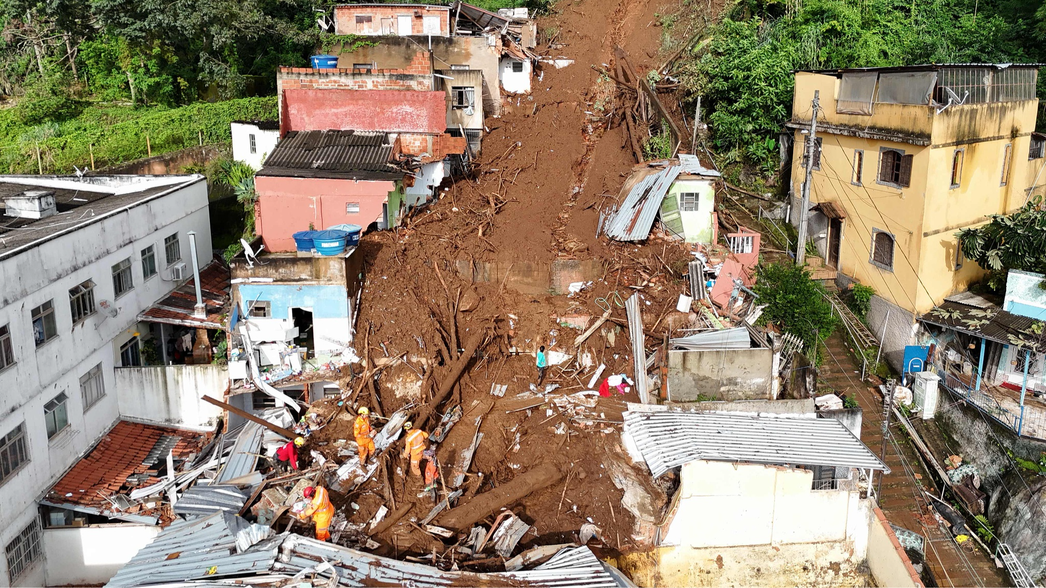 Death toll in Brazil rainstorms rises to 46