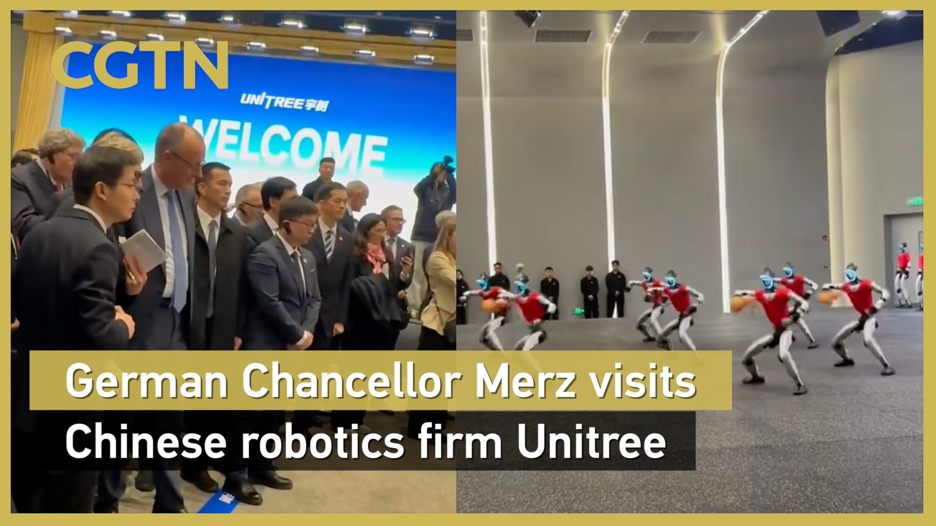 German Chancellor Merz visits Chinese robotics firm Unitree