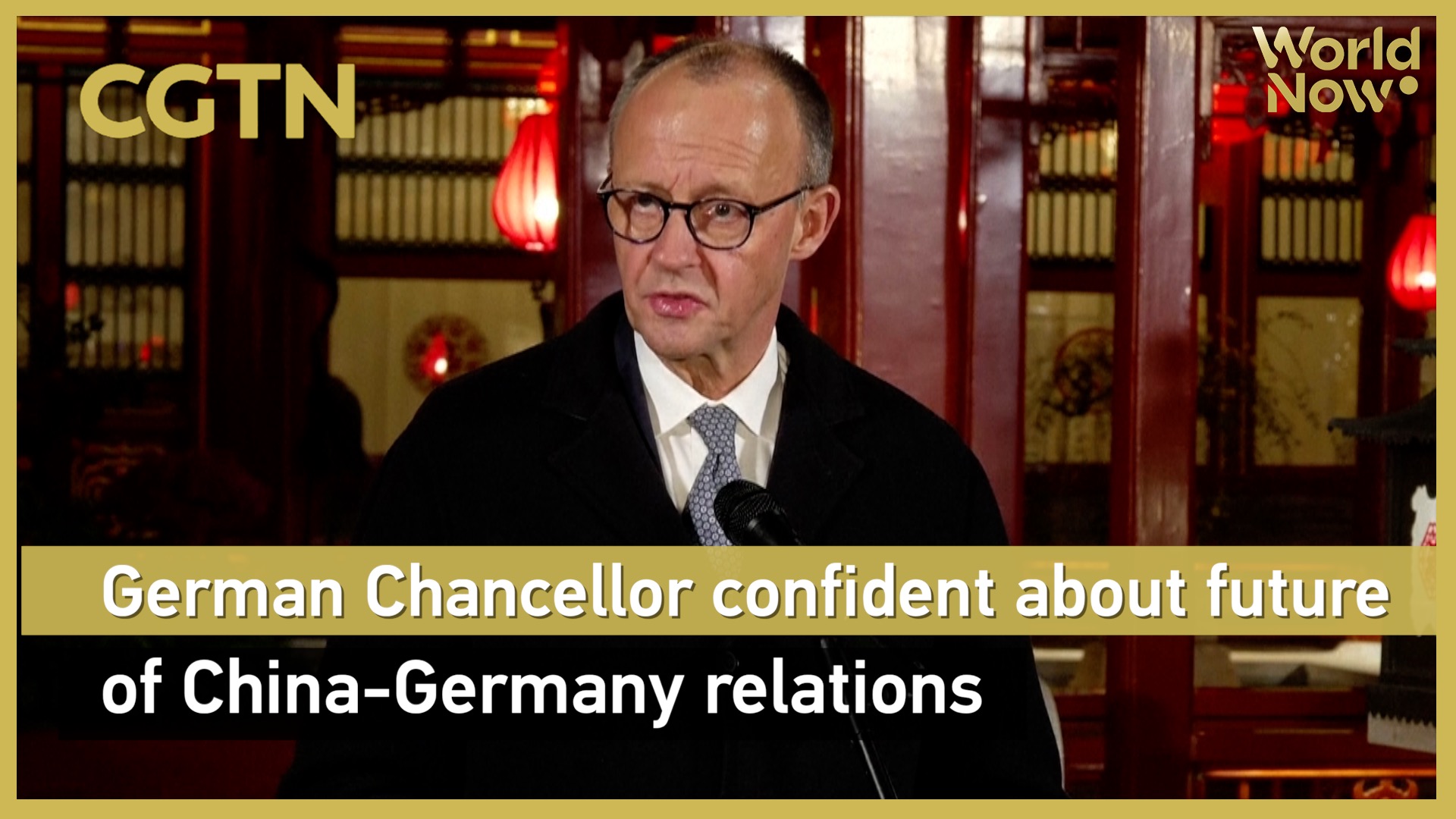 German Chancellor confident about future of China-Germany relations