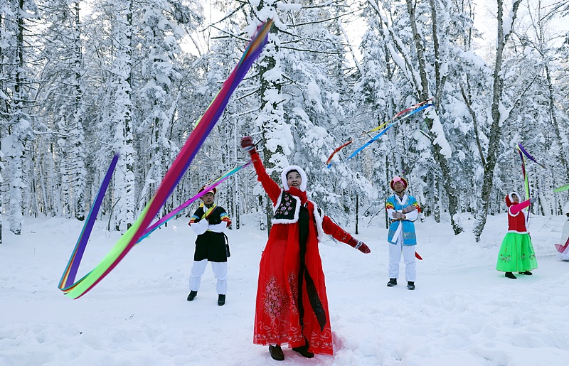 Ice and snow fuel a growing winter economy in Jilin