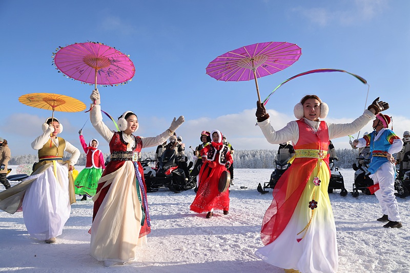 Ice and snow fuel a growing winter economy in Jilin