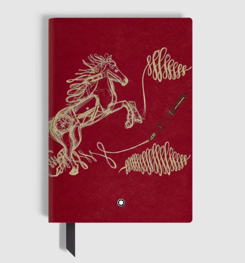 Montblanc uses clever craftmanship and imagery across it's collection to highlight the Year of the Horse. /montblanc.com