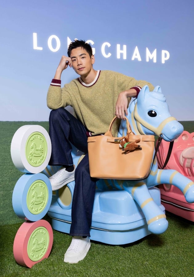 Horses are central to Longchamp's brand, making for a perfect collaboration during the Year of the Horse. /longchamp.com