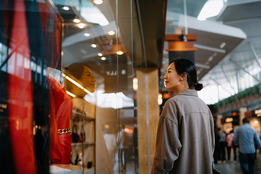 Gen Z is a growing demographic in China's luxury market, drawn specifically by a modern take interpretation of Chinese culture in fashion. /VCG