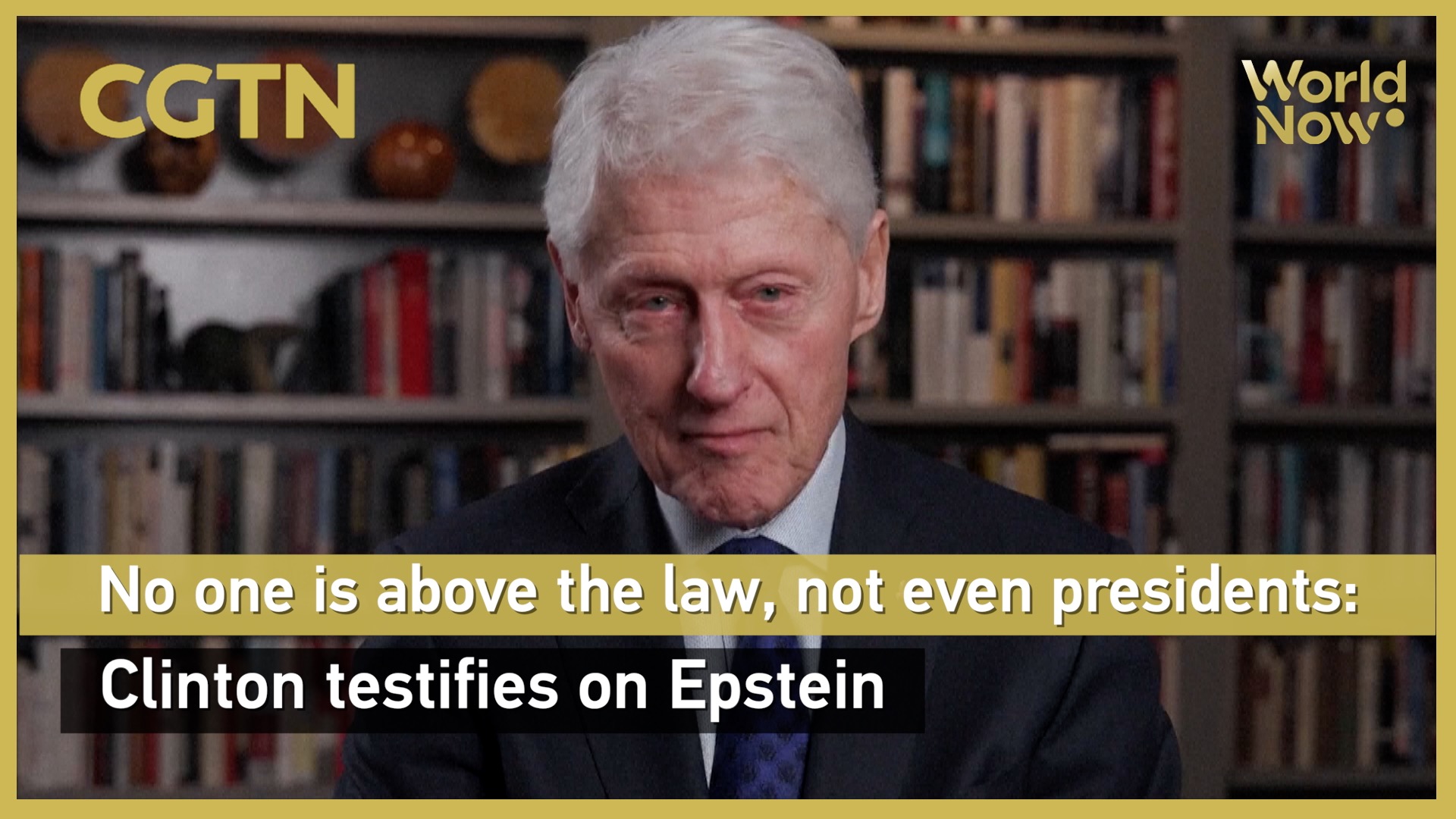 Bill Clinton testifies on Epstein: No one is above the law, not even presidents