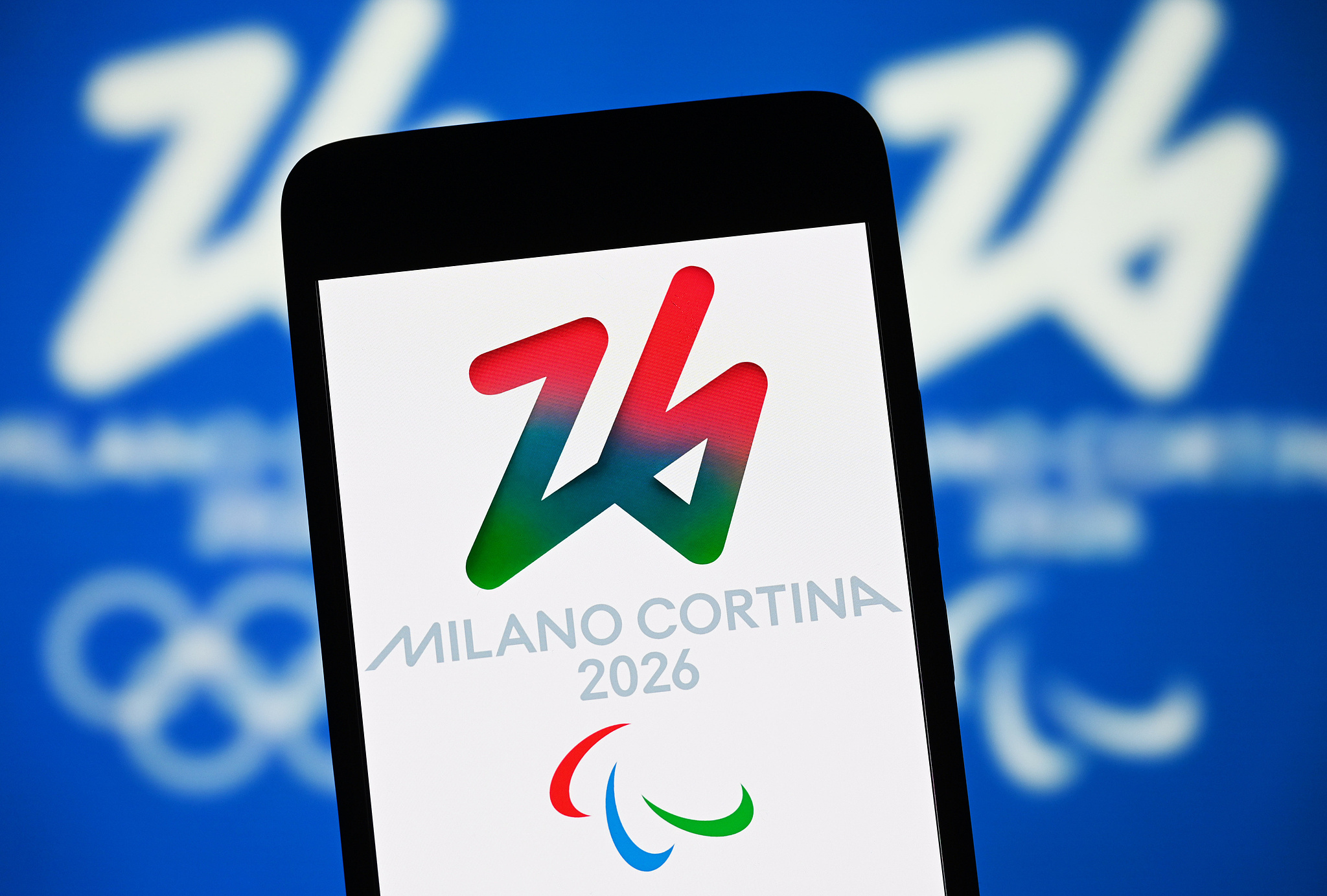 The logo of the 2026 Milano Cortina Winter Paralympics. /VCG