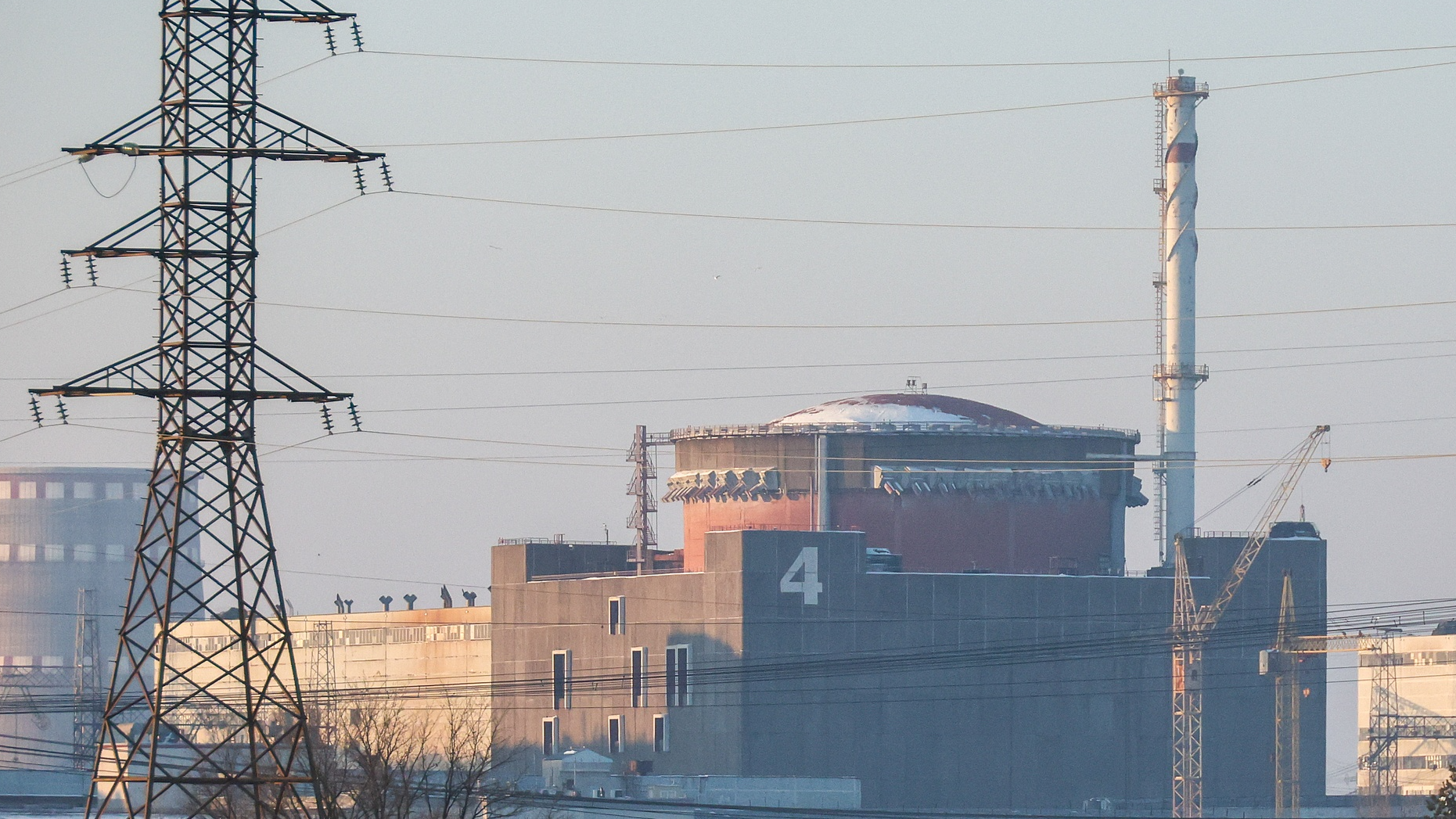 File photo of the Zaporizhzhia Nuclear Power Plant. /VCG