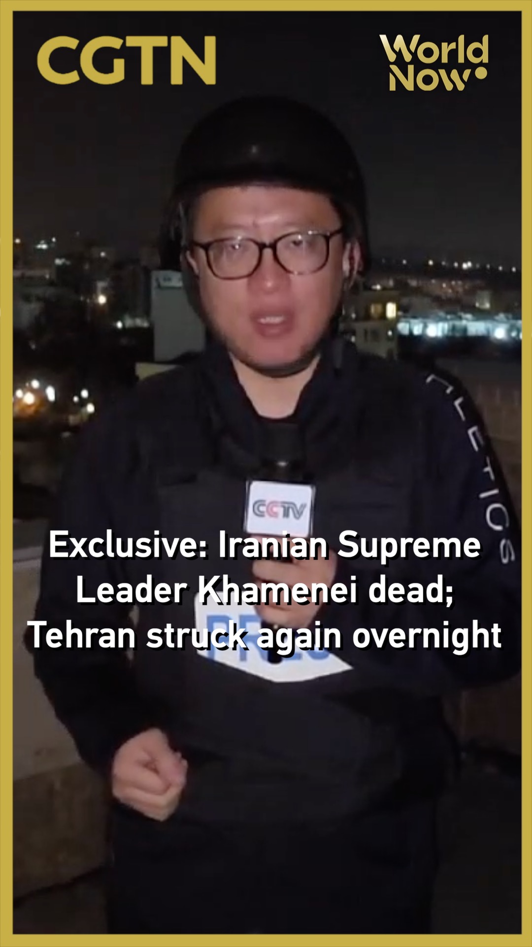 Exclusive: Iranian Supreme Leader Khamenei dead; Tehran struck again overnight