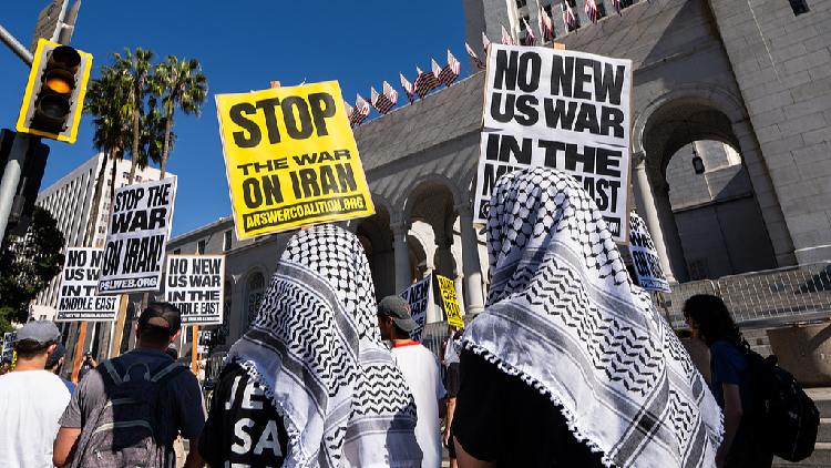 Protests erupt in U.S. amid political backlash after strikes on Iran