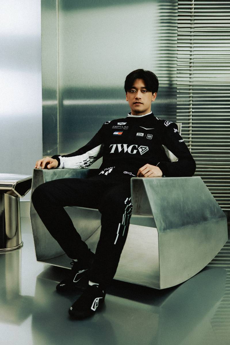 Shanghai native Zhou Guanyu is the 2026 Cadillac F1 reserve driver. Photo/Supplied.  