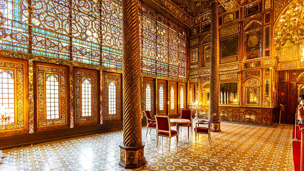 The Mirror Hall in the Golestan Palace./ VCG