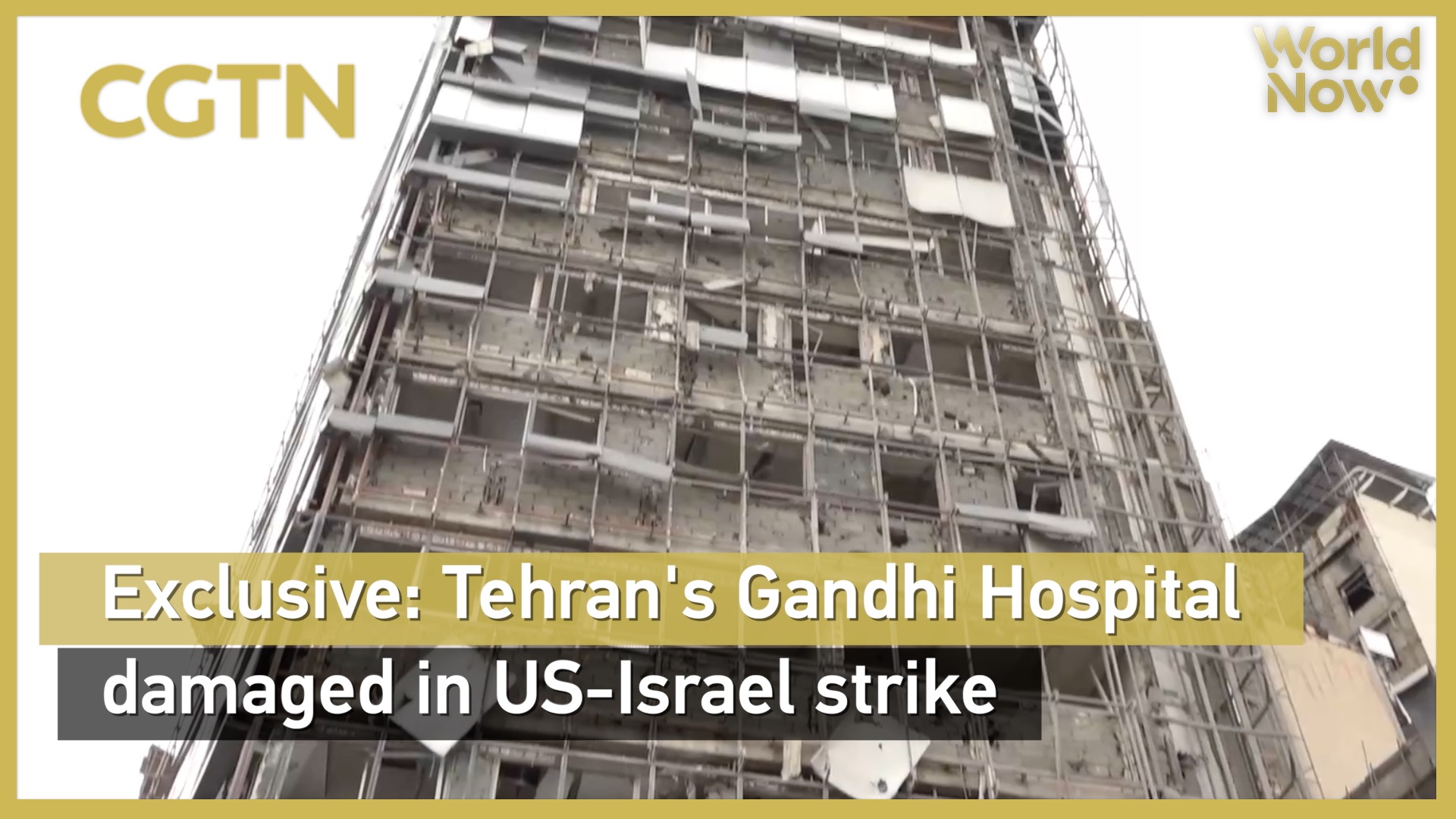 Exclusive: Tehran's Gandhi Hospital damaged in US-Israel strike
