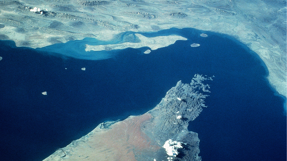 File photo of the Strait of Hormuz. /VCG