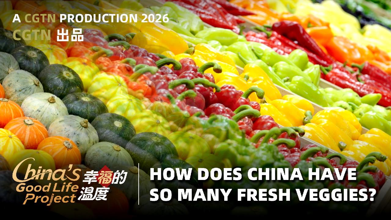 How does China have so many fresh veggies?