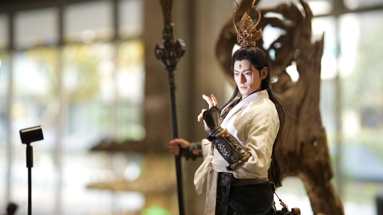 An in-game character figurine from 