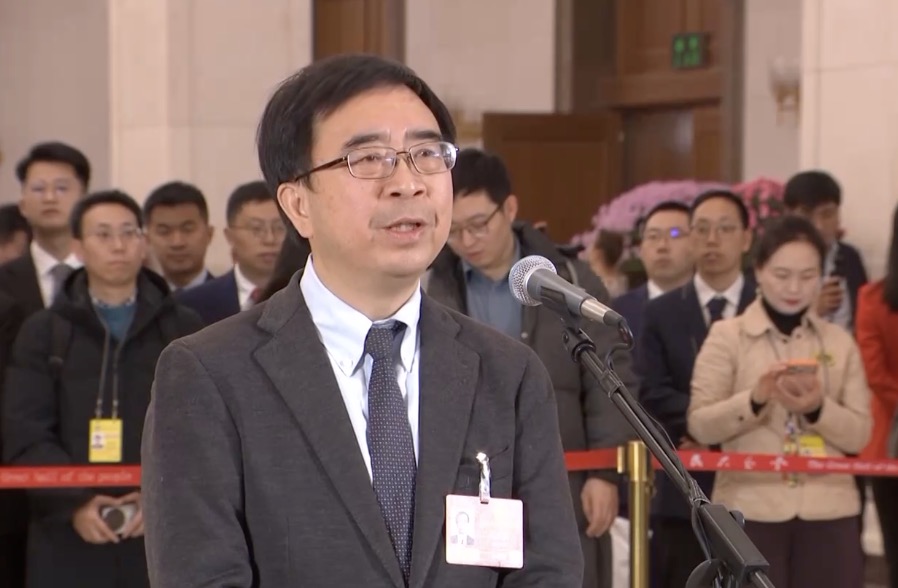 Pan Jianwei, a member of the Chinese People's Political Consultative Conference. /China Media Group