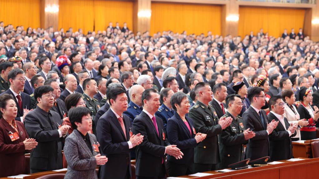 The opening meeting of the fourth session of the 14th Chinese People's Political Consultative Conference National Committee is held at the Great Hall of the People in Beijing, China, March 4, 2026. /Xinhua