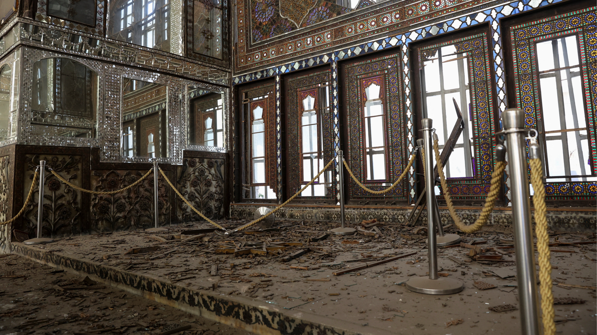 Golestan Palace, a landmark of Iran’s cultural identity, damaged