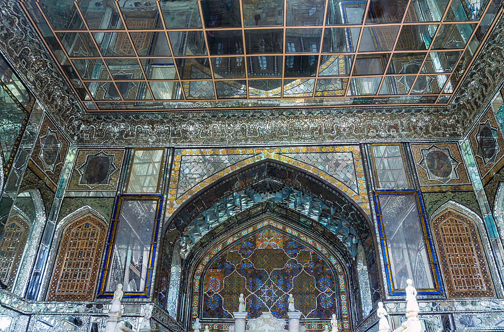 The Golestan Palace in 2016 before the airstrikes in Tehran, Iran /VCG