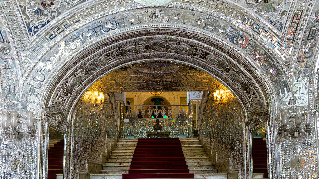 The Golestan Palace in 2016 before the airstrikes in Tehran, Iran /VCG