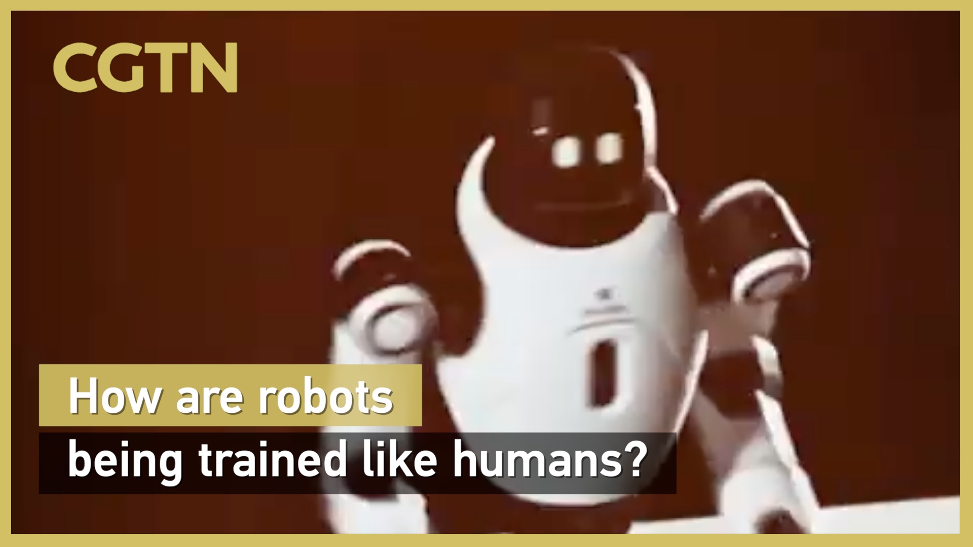 How are robots being trained like humans?