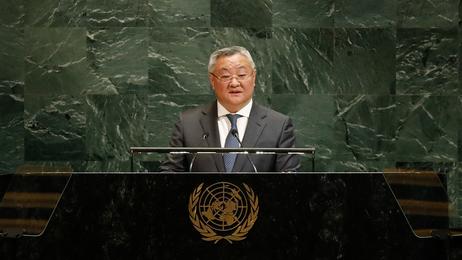 File photo of Fu Cong, China's permanent representative to the United Nations. /VCG