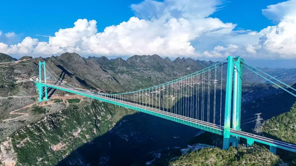 Huajiang Grand Canyon Bridge.