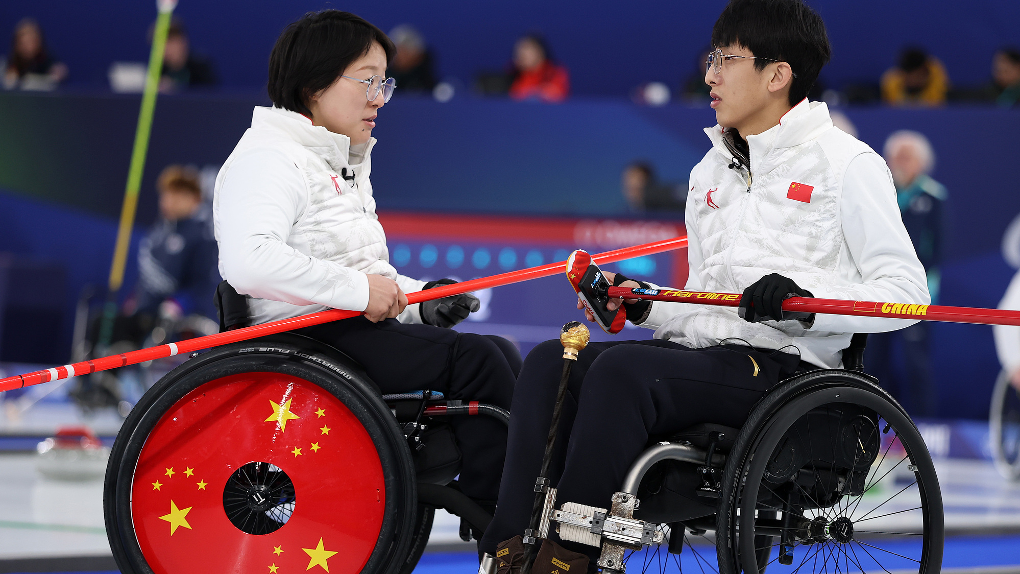 China maintains undefeated record in wheelchair curling mixed doubles