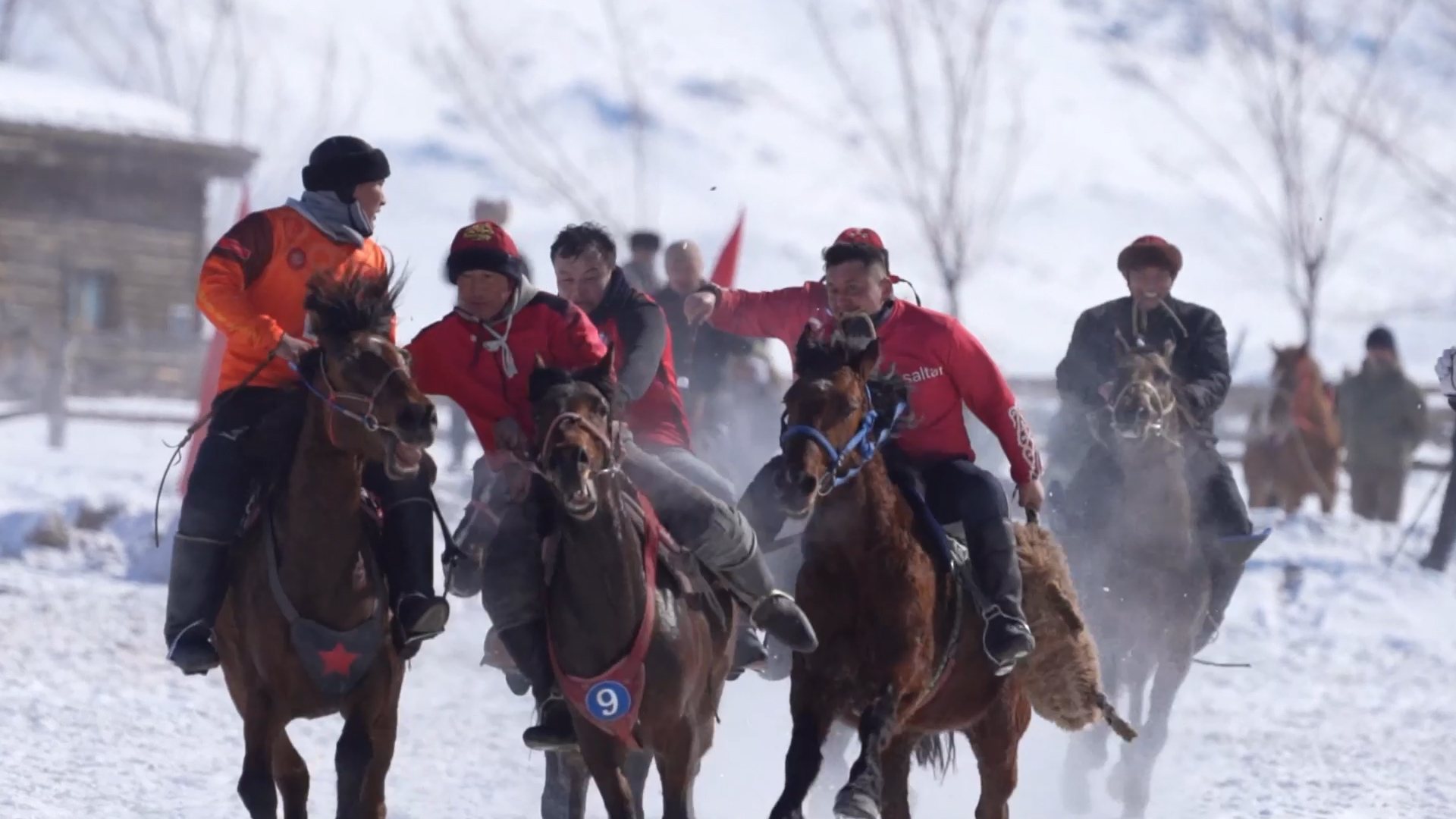 Diverse communities gather for Xinjiang goat-baiting challenge