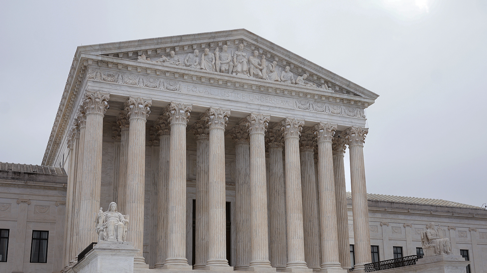 The outside of the Supreme Court building in Washington, D.C., the US, on March 6, 2026./VCG