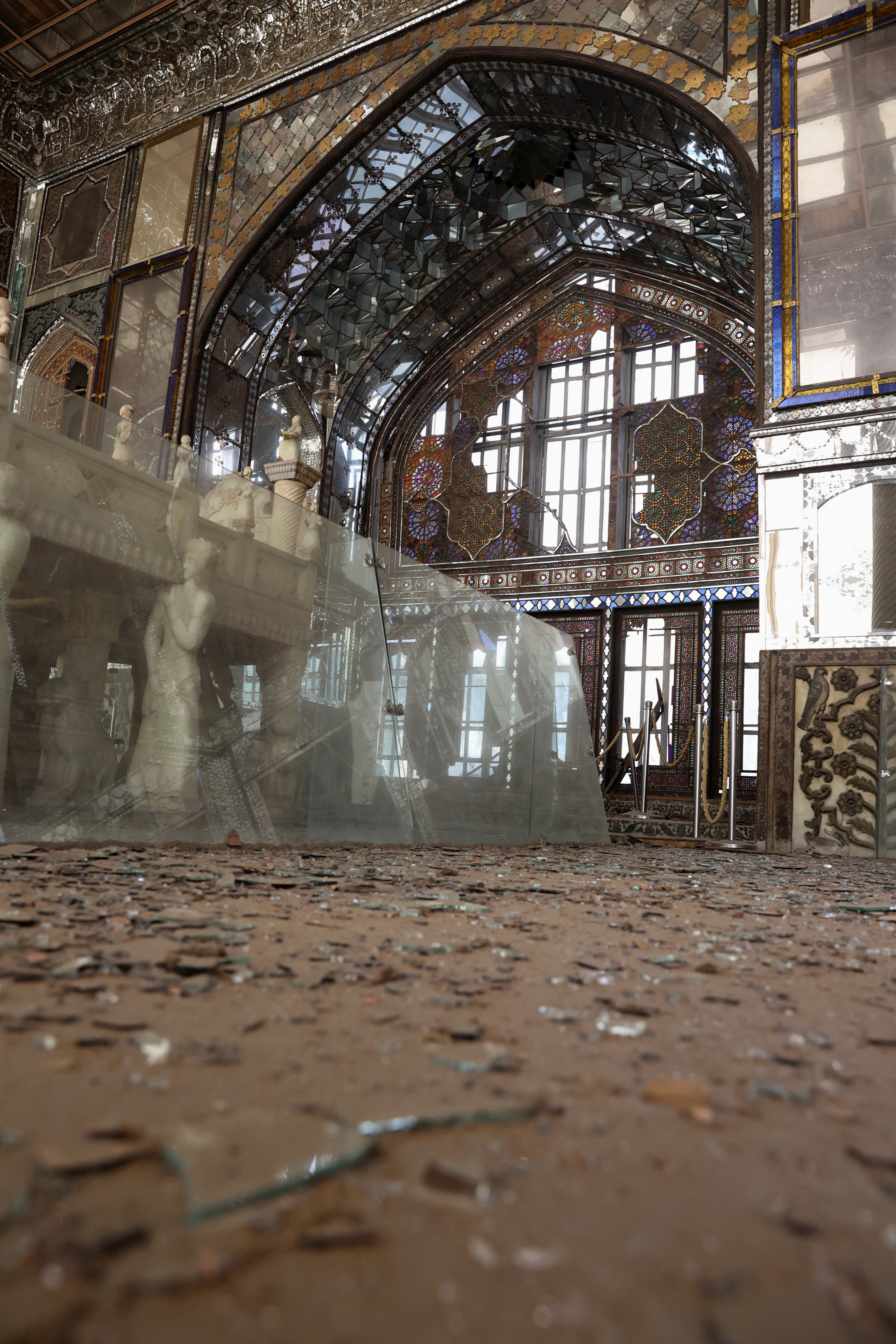 Debris at the historical monument Golestan Palace after it was damaged in an Israeli and US strike, amid the US-Israeli conflict with Iran, in Tehran, Iran, March 3, 2026 /Reuters